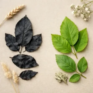 folhas ficam pretas ao prensar